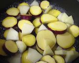 ほんわか甘い**さつまいも林檎**作り方4写真