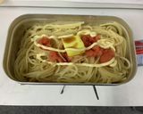 メスティンワンオペ超簡単たらこパスタ作り方6写真