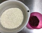 お赤飯。作り方1写真