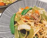 簡単！白菜とたっぷり野菜のヘルシーパスタ作り方8写真
