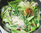 変わり辣子鶏☆唐揚げとアスパラの四川炒め作り方13写真