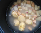 秋の味覚！さつま芋と栗の炊き込みご飯♪作り方2写真