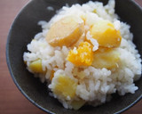 秋の味覚！さつま芋と栗の炊き込みご飯♪作り方4写真