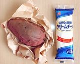 簡単アレンジ！焼き芋のクリームチーズのせ作り方1写真