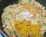 野菜たっぷり☆発芽米のカレーチャーハン作り方10写真