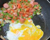 野菜たっぷり☆発芽米のカレーチャーハン作り方7写真