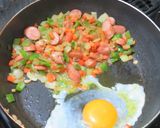 野菜たっぷり☆発芽米のカレーチャーハン作り方6写真