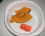 カボチャとニンジンのハンバーグ作り方1写真