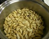 レンジで簡単　味噌ピーナッツ作り方1写真
