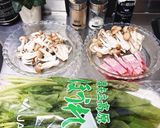 ほーれん草としめじのごま和え作り方1写真