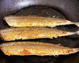 フライパンで秋刀魚の塩焼き作り方1写真