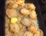 ベビーホタテの白ワイン入りバター醤油作り方3写真