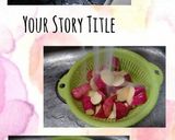 サツマイモ蒟蒻煮物(ゴマ風味定番煮物)作り方4写真