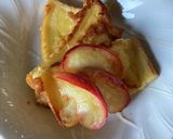 フレンチトースト 焼きリンゴ添え作り方10写真