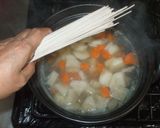 煮込みミネラル蕎麦♪簡単中医学漢方食前作り方6写真