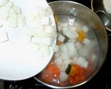 ミネラルボーン糸寒天スープ♪簡単漢方薬膳作り方6写真