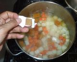 ミネラルボーン糸寒天スープ♪簡単漢方薬膳作り方7写真