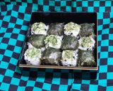 鬼滅の刃　炭治郎風おにぎり作り方9写真