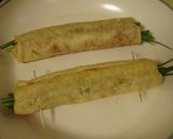 小葱の油揚げ巻き作り方3写真