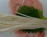 えのきと大葉の豚肉巻き☆作り方1写真