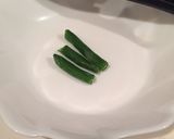 お弁当に (冷凍) いんげんのごまあえ作り方3写真