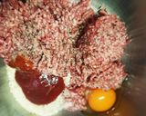 お弁当★簡単★デミグラスソースハンバーグ作り方1写真