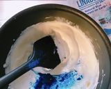 クリスマスレアチーズ風ブルースノーケーキ作り方5写真
