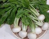 京こかぶの葉とじゃこのおにぎり作り方3写真