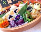 紫芋ココナッツ茶巾 お弁当 箸休めに作り方3写真