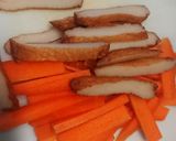お弁当★さつま揚げと人参ポン酢きんぴら作り方1写真