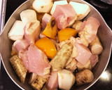 和みの味♡柿と鶏肉のほっこり煮作り方2写真