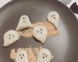 ハロウィンおばけ白玉作り方4写真