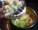 No2696お米と舞茸と白菜のスープ作り方3写真