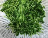 豆苗とツナの胡麻和え作り方2写真