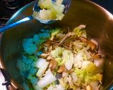 No2696お米と舞茸と白菜のスープ作り方5写真