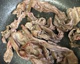 フライパンですき焼き作り方1写真