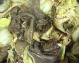 フライパンですき焼き作り方3写真