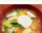 里芋入り☆具沢山味噌汁作り方4写真