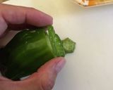我が家のピーマンの肉詰め作り方8写真