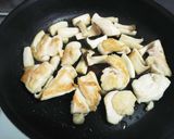 むね肉とエリンギの生姜焼き！ツルコリ食感作り方5写真