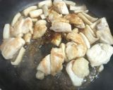 むね肉とエリンギの生姜焼き！ツルコリ食感作り方6写真