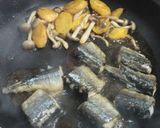 さんま・しめじ・さつま芋の照り焼き♪作り方6写真