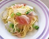かぶと生ハムのパスタ作り方7写真