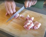 はまぽーくとフレッシュトマトのナポリタン作り方2写真