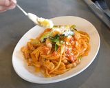 はまぽーくとフレッシュトマトのナポリタン作り方6写真
