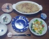南瓜と合挽き肉のホワイトソースグラタン☺作り方8写真