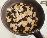 生姜と冬野菜のお酢でさっぱり焼ビーフン作り方3写真