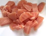 ネギたっぷり♬つるつる食感の中華風水晶鶏作り方1写真