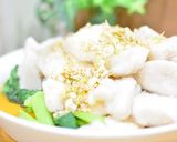ネギたっぷり♬つるつる食感の中華風水晶鶏作り方7写真