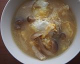 玉ねぎ・しめじ・ふわふわ卵のお味噌汁♪作り方6写真